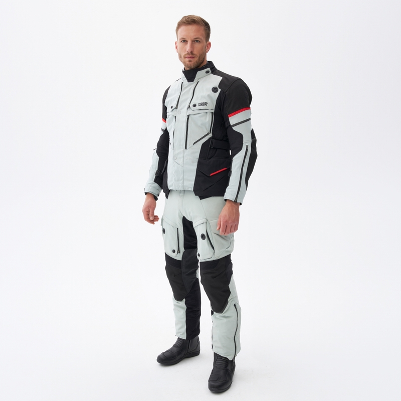 Rebelhorn Range szürke-fekete-piros motoros dzseki