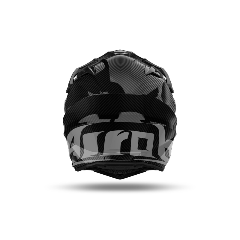 Airoh Commander 2 Carbon enduro motoros bukósisak fekete