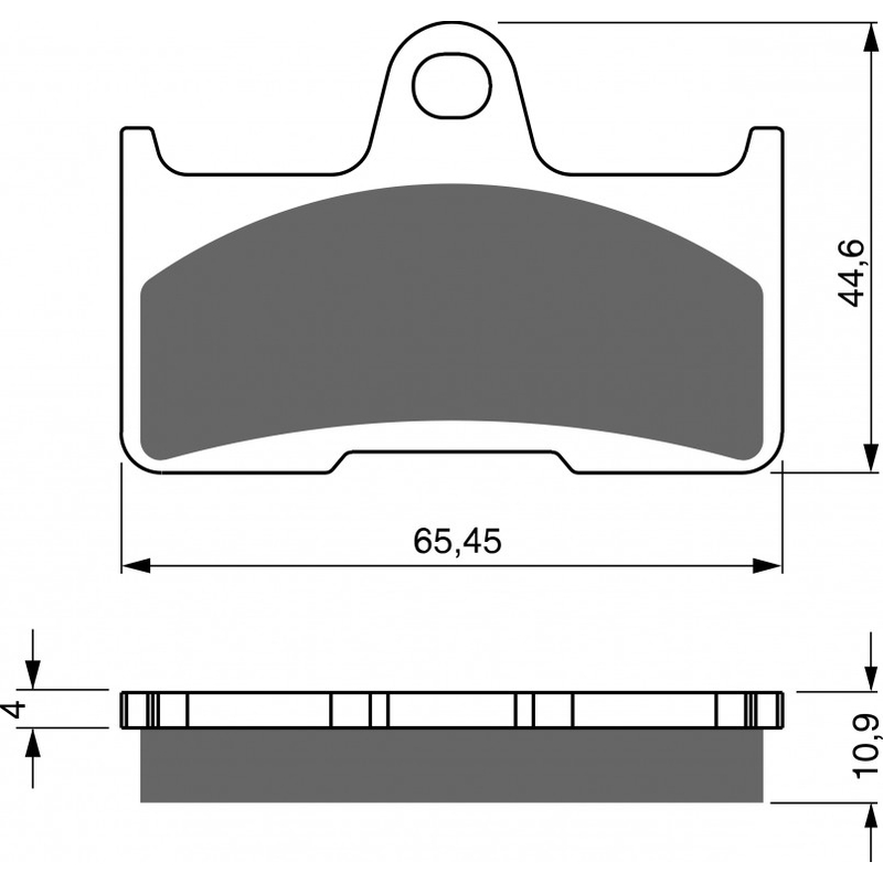 Fékbetét GOLDFREN AD  STREET kiárusítás