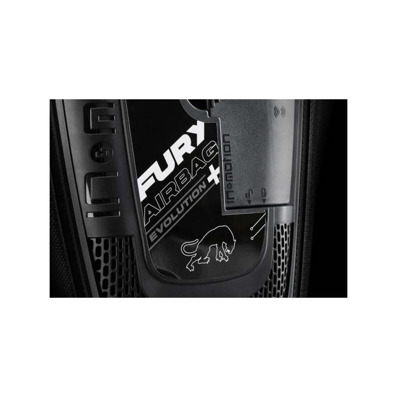 Furygan Fury Airbag Evo+ légzsák mellény fekete