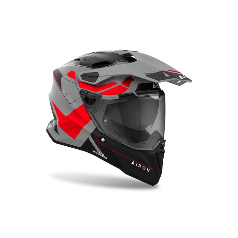 Airoh Commander 2 Reveal enduro bukósisak matt fluo-piros