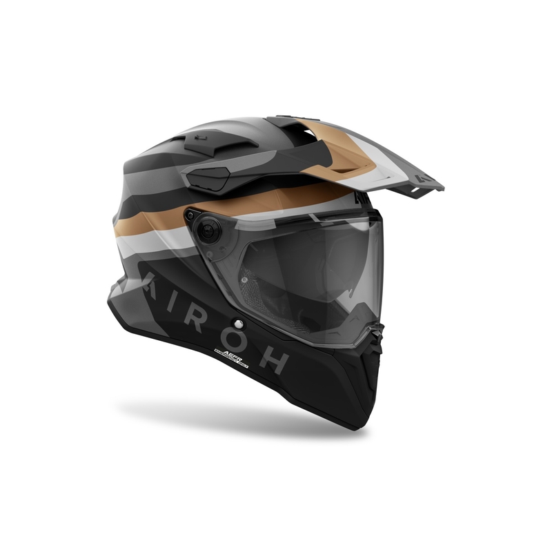 Enduro sisak Airoh Commander 2 Doom matt arany