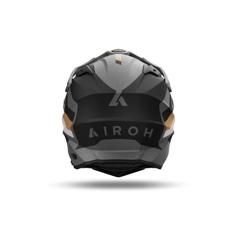 Enduro sisak Airoh Commander 2 Doom matt arany