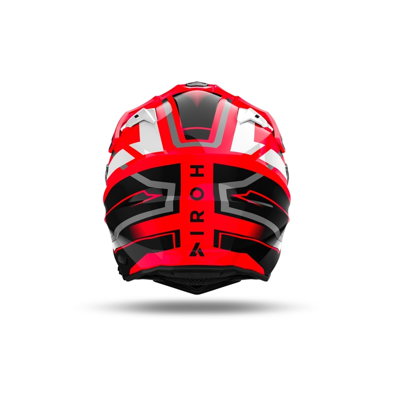 Enduro sisak Airoh Commander 2 Mavick fényes piros