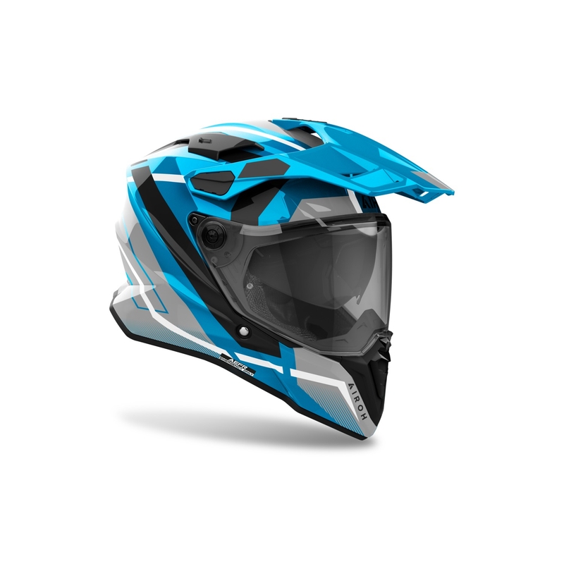 Enduro sisak Airoh Commander 2 Mavick fényes kék