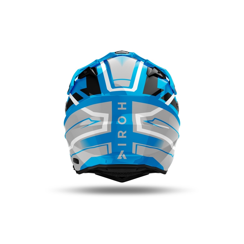 Enduro sisak Airoh Commander 2 Mavick fényes kék