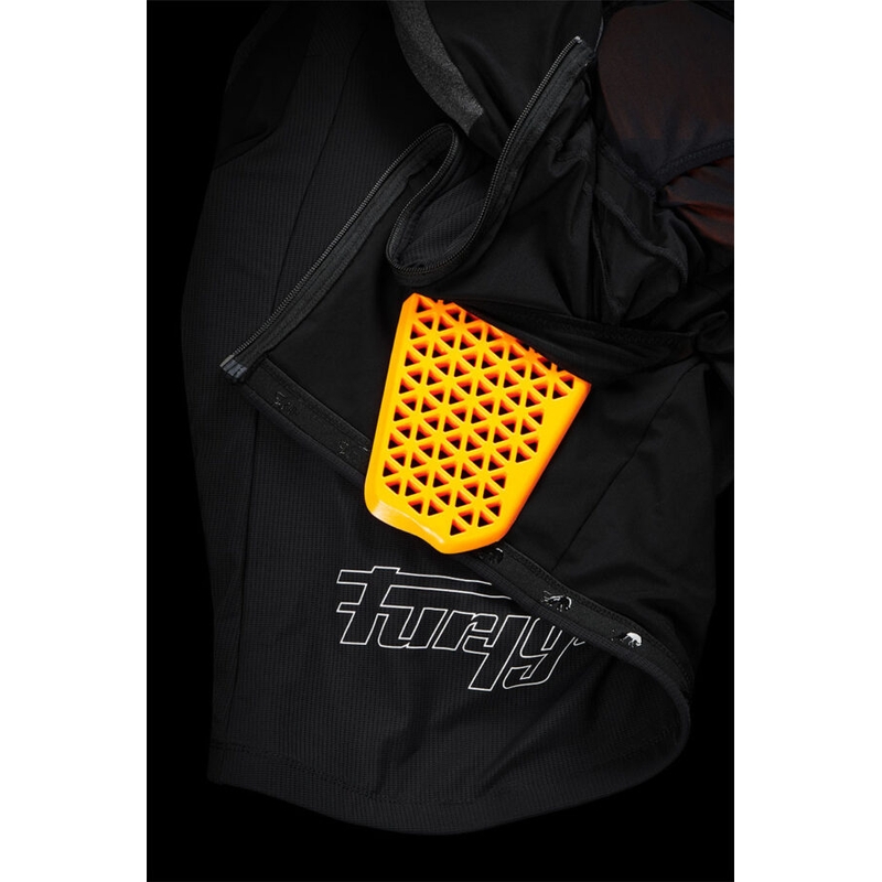 Furygan X-Road Jacket D3O® testprotektor fekete
