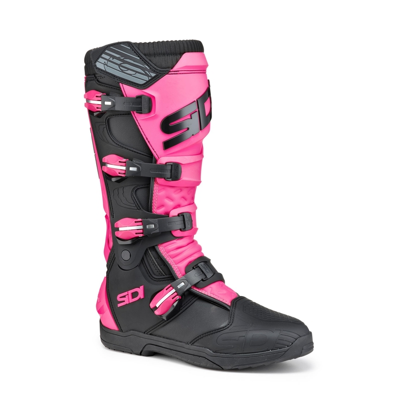 SIDI X POWER SC LEI női motoros csizma fekete-rózsaszín