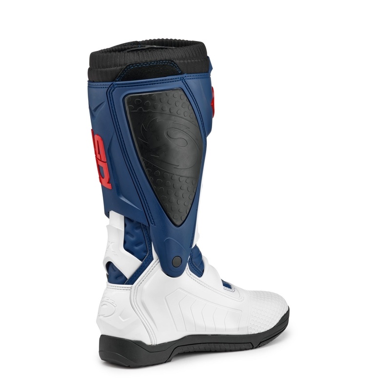 SIDI X POWER SC motoros csizma fehér-kék-piros