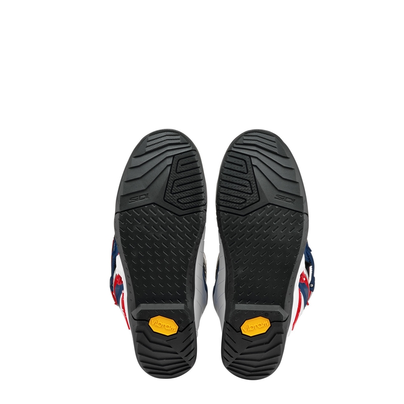 SIDI X POWER SC motoros csizma fehér-kék-piros