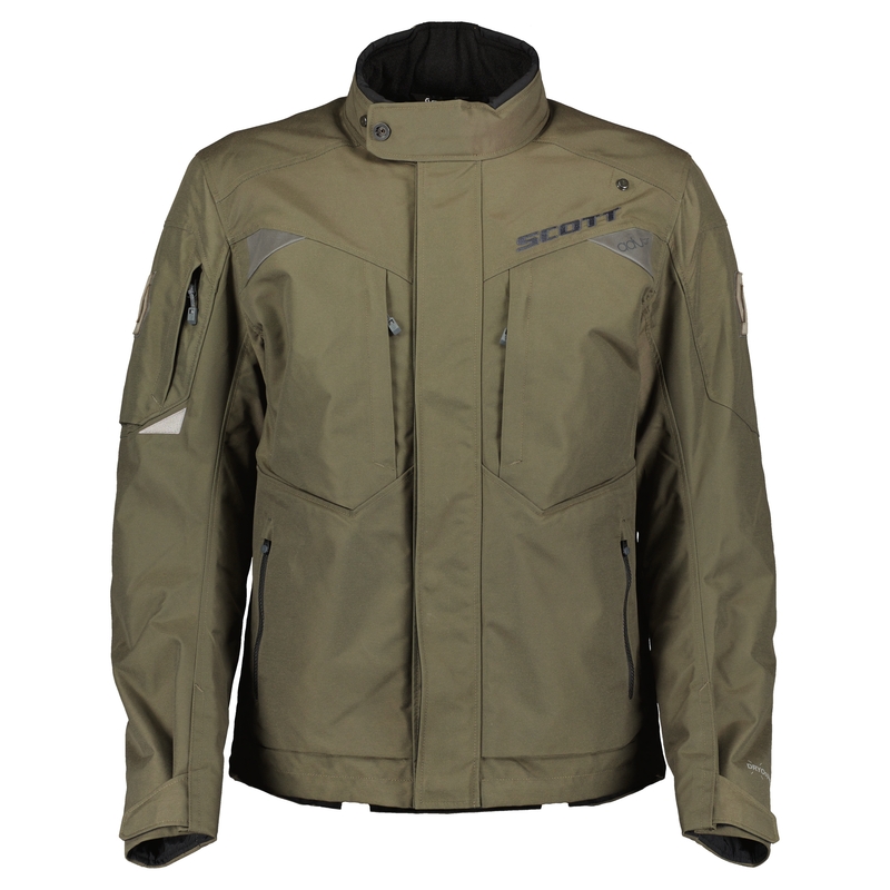 SCOTT ADV TERRAIN DRYO motoros kabát fekete-zöld