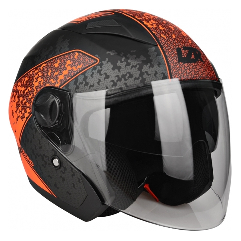 Sisak nyitva Lazer JH-1 Road Tech fekete-fluo piros eladó kiárusítás