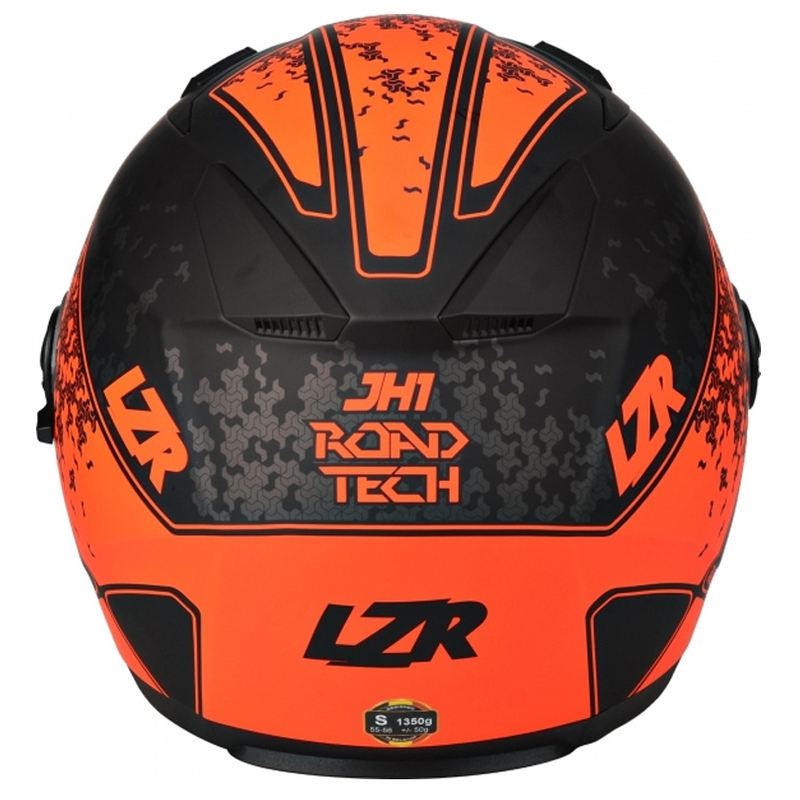 Sisak nyitva Lazer JH-1 Road Tech fekete-fluo piros eladó kiárusítás