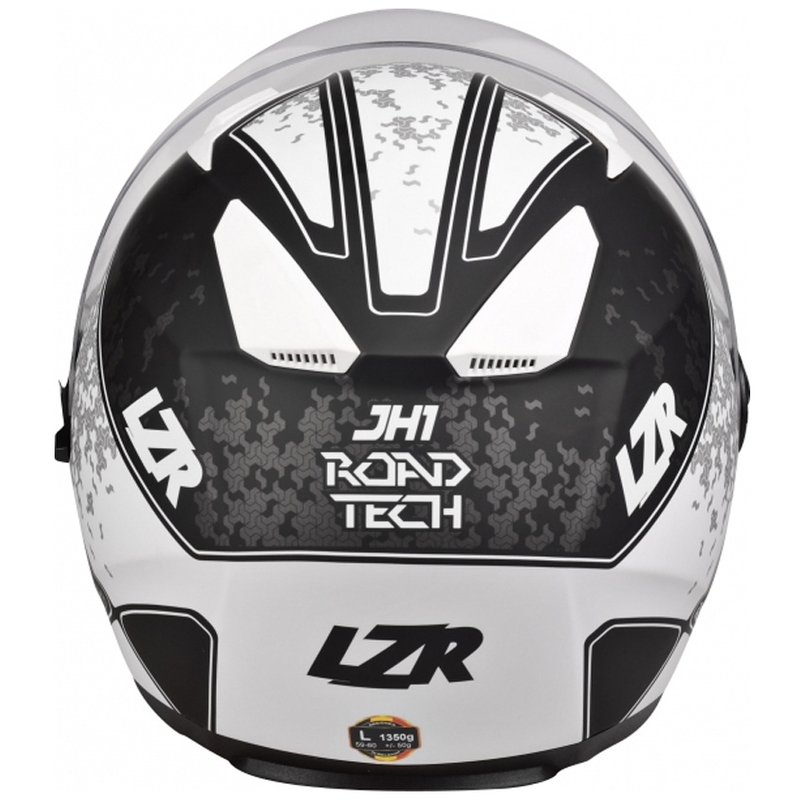 Sisak nyitott Lazer JH-1 Road Tech fekete-fehér matt eladás kiárusítás