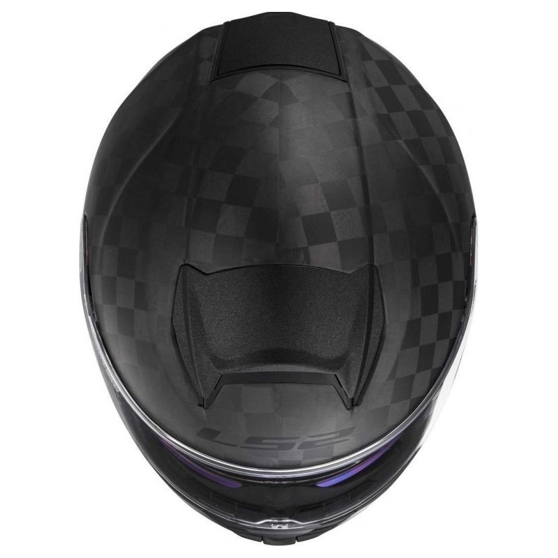 Motoros sisak LS2 FF397 Vector solid carbon fekete matt eladó kiárusítás