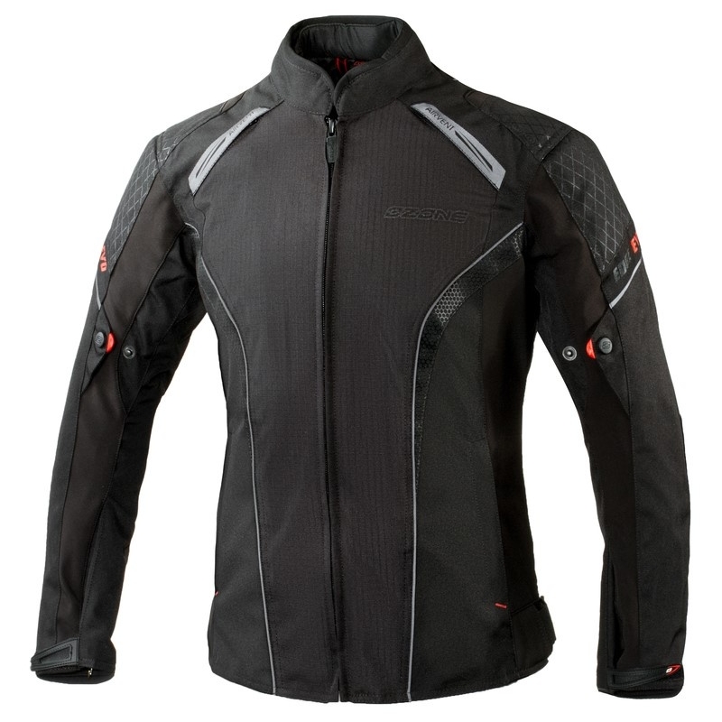 Ozone Edge Evo Lady motoros kabát - fekete