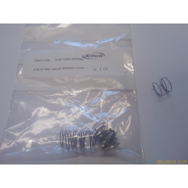 Középszelep rugója K-TECH KYB 11mm
