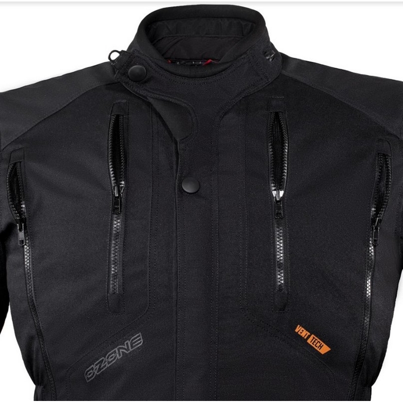 Motoros kabát Ozone Tour II fekete kiárusítás