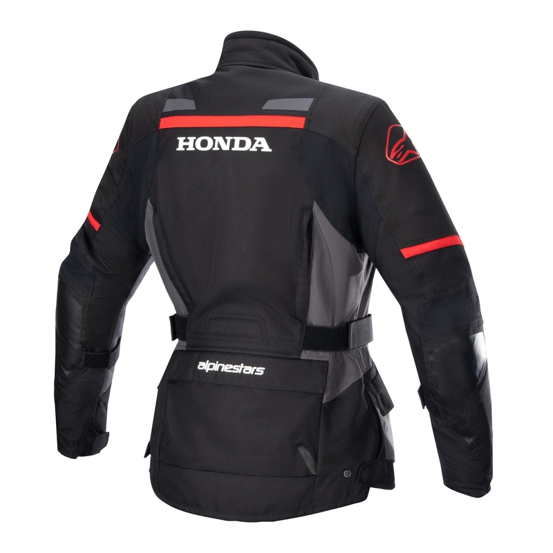 Alpinestars Stella Andes Drystar Honda női motoros kabát fekete-szürke