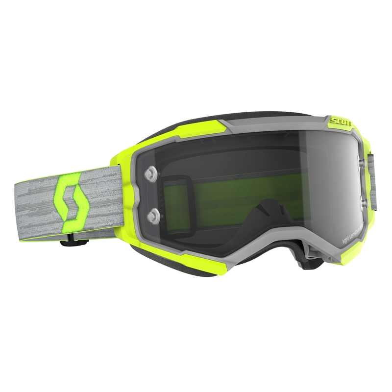 SCOTT Fury LS motokrossz szemüveg fekete-fluo sárga