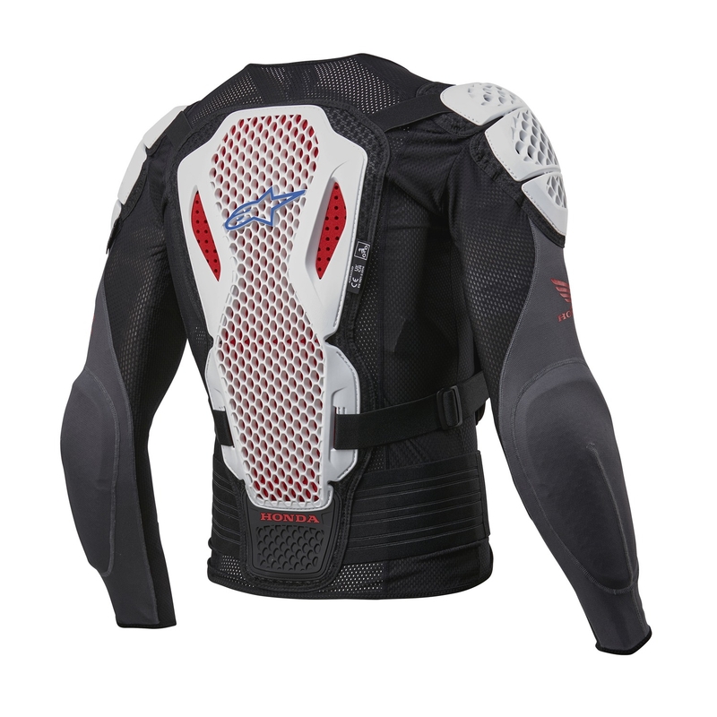 Alpinestars Bionic Plus 2 Honda karosszériavédő kollekció fehér-kék-piros-fekete