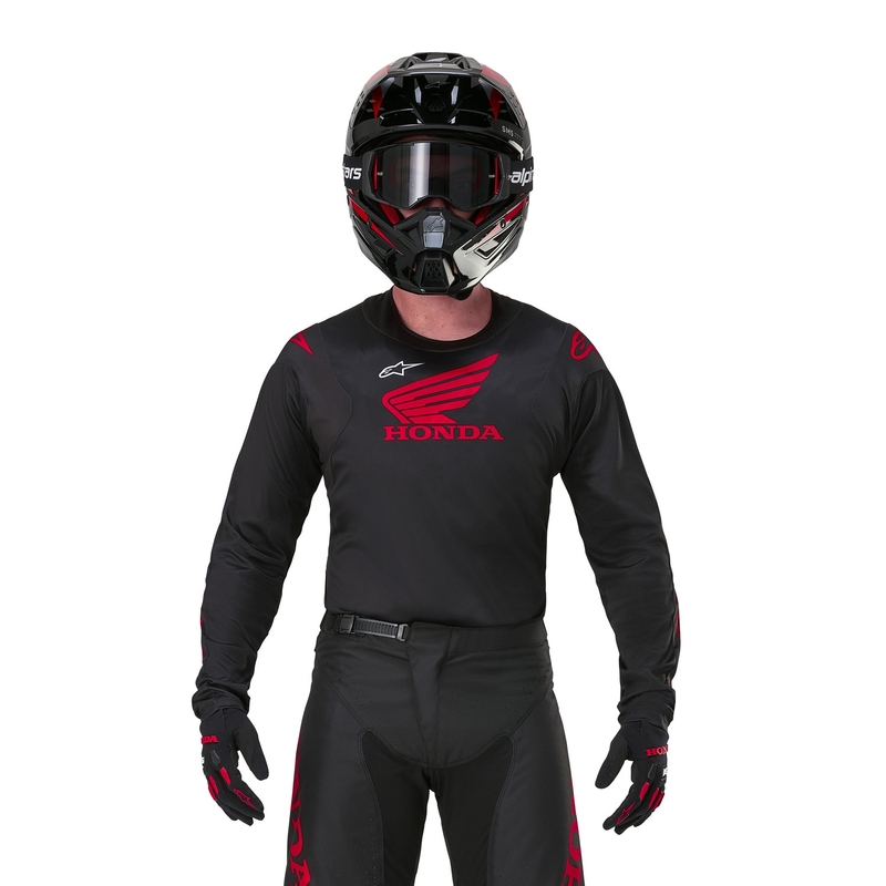 Alpinestars Racer Iconic Honda Collection motocross mez fekete-piros
