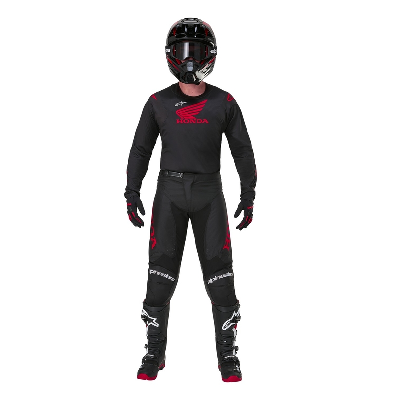 Alpinestars Racer Iconic Honda Collection motocross mez fekete-piros
