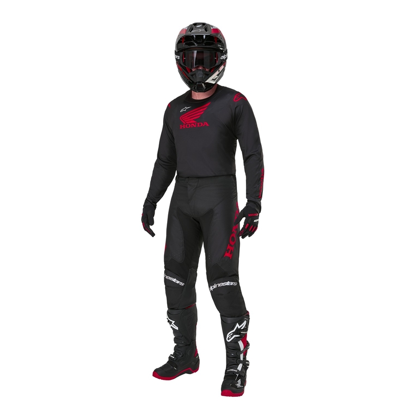 Alpinestars Racer Iconic Honda Collection motocross mez fekete-piros