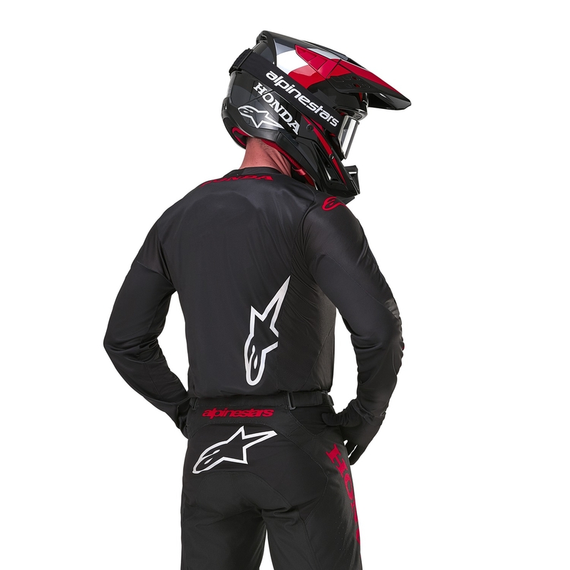 Alpinestars Racer Iconic Honda Collection motocross mez fekete-piros