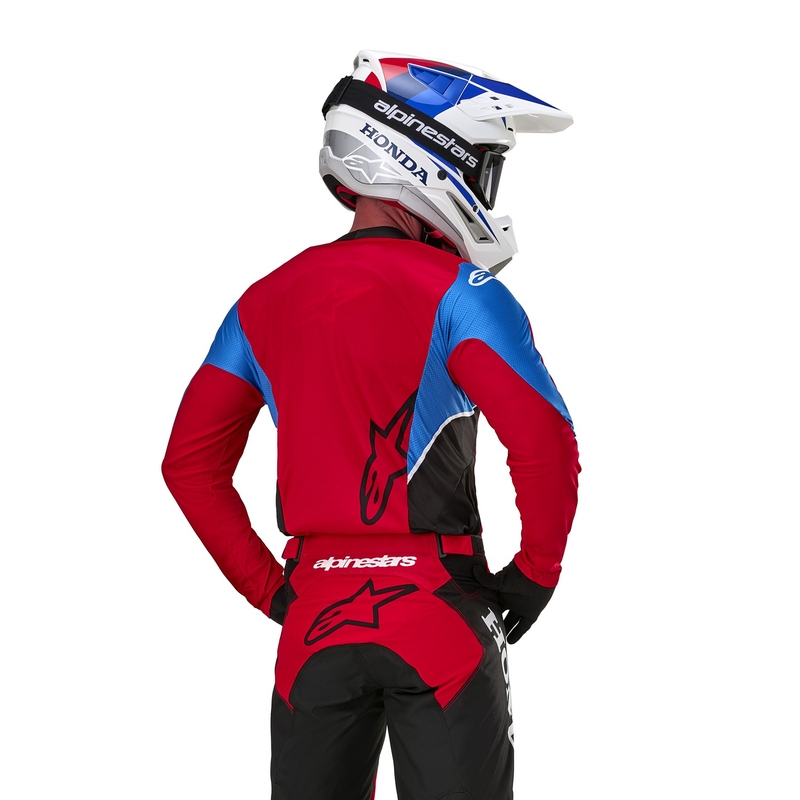 Alpinestars Racer Iconic Honda Collection motocross mez piros-fekete-kék-fehér
