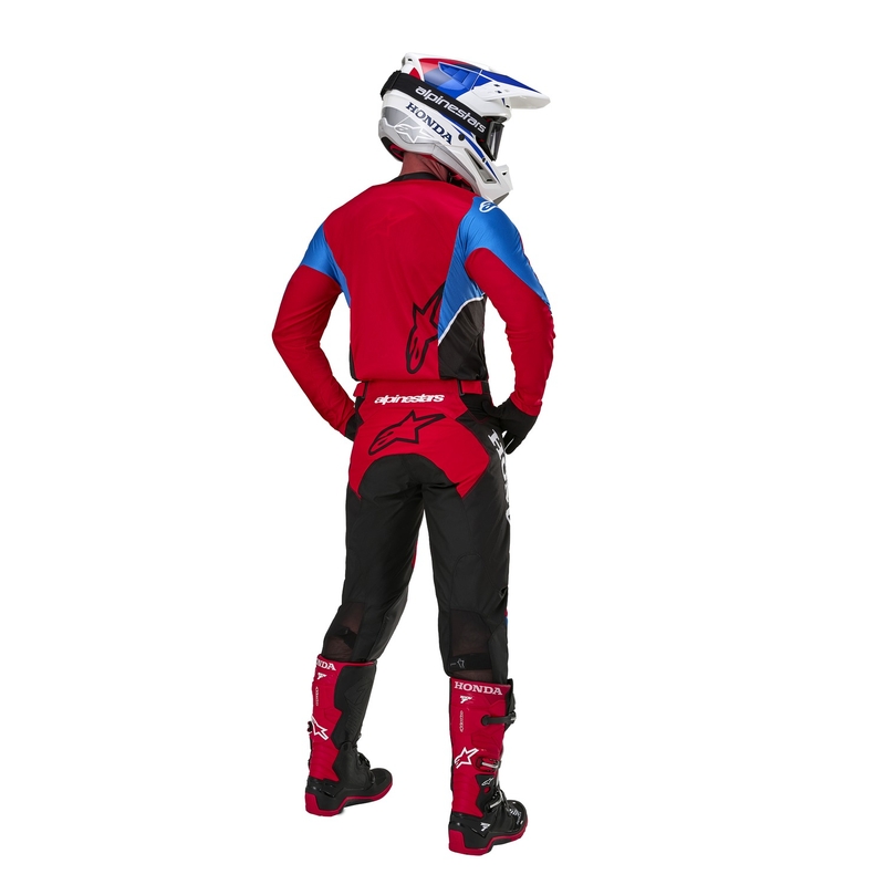 Alpinestars Racer Iconic Honda Collection motocross mez piros-fekete-kék-fehér
