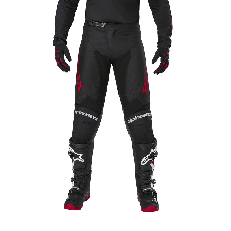 Alpinestars Racer Iconic Honda Collection motocross nadrág fekete-piros