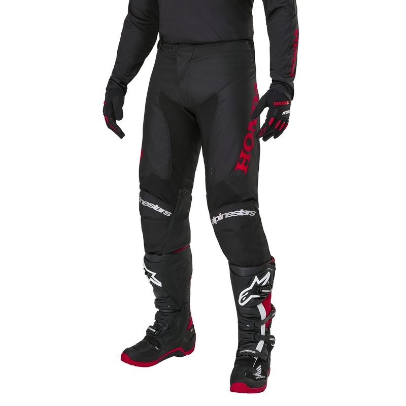 Alpinestars Racer Iconic Honda Collection motocross nadrág fekete-piros