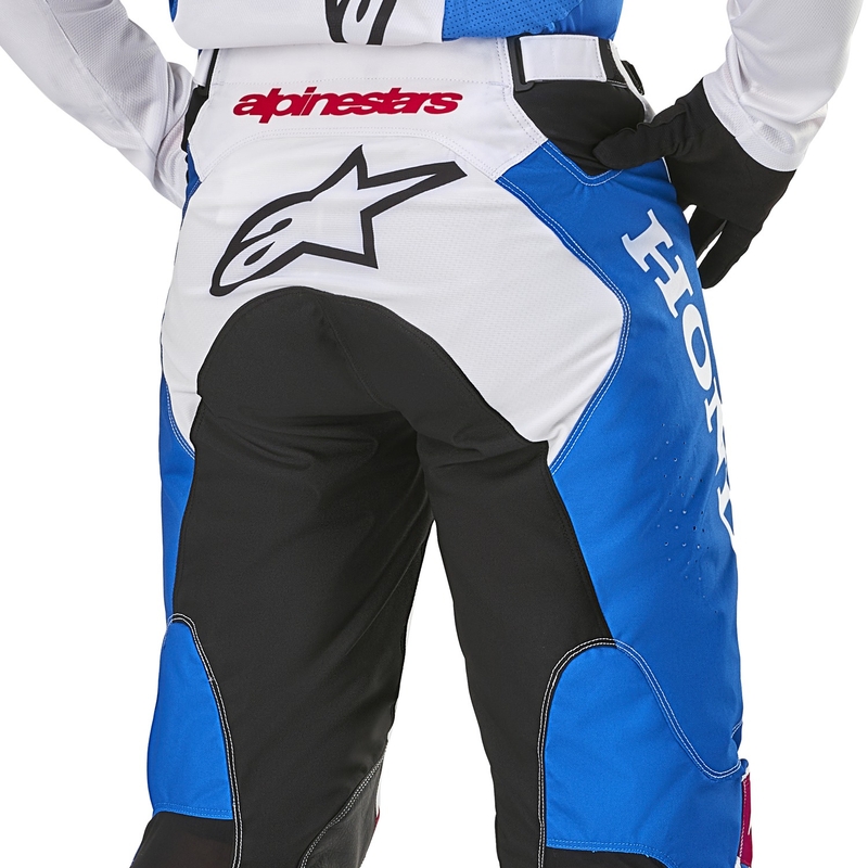 Alpinestars Racer Iconic Honda kollekció motocross nadrág fehér-kék-piros-fekete