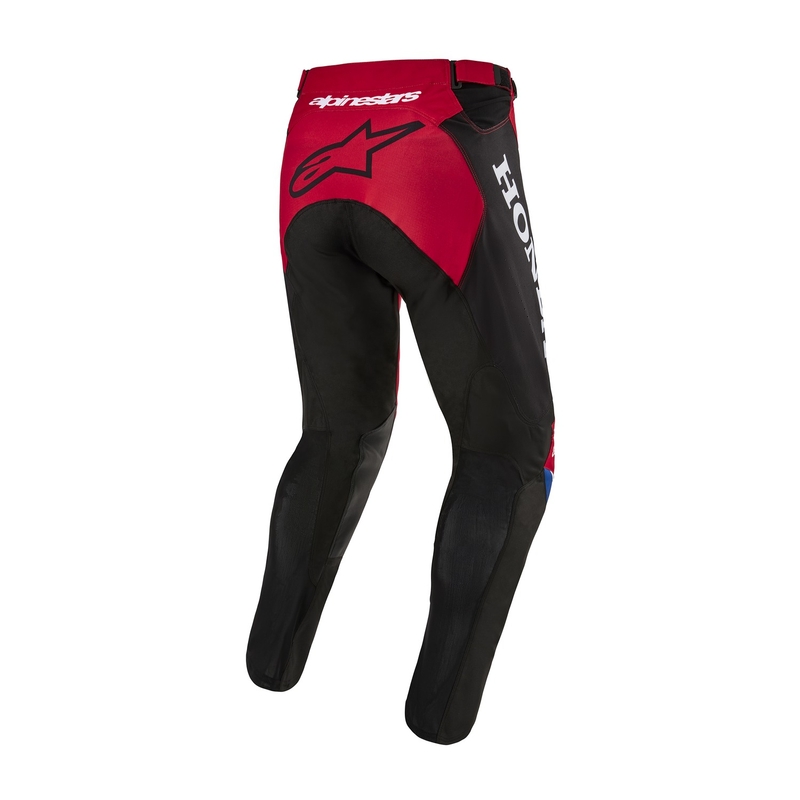 Alpinestars Racer Ikonikus Honda motocross nadrág kollekció piros-fekete-kék-fehér