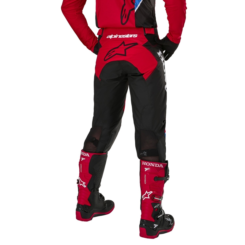 Alpinestars Racer Ikonikus Honda motocross nadrág kollekció piros-fekete-kék-fehér