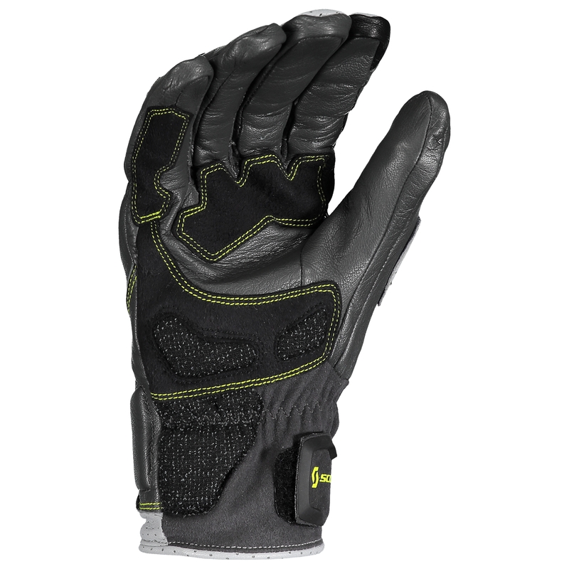 SCOTT SPORT ADV bőrkesztyű szürke-zöld