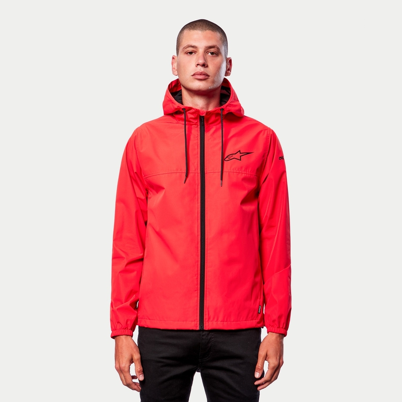Alpinestars Treq Windbreaker kabát fluo-piros fekete