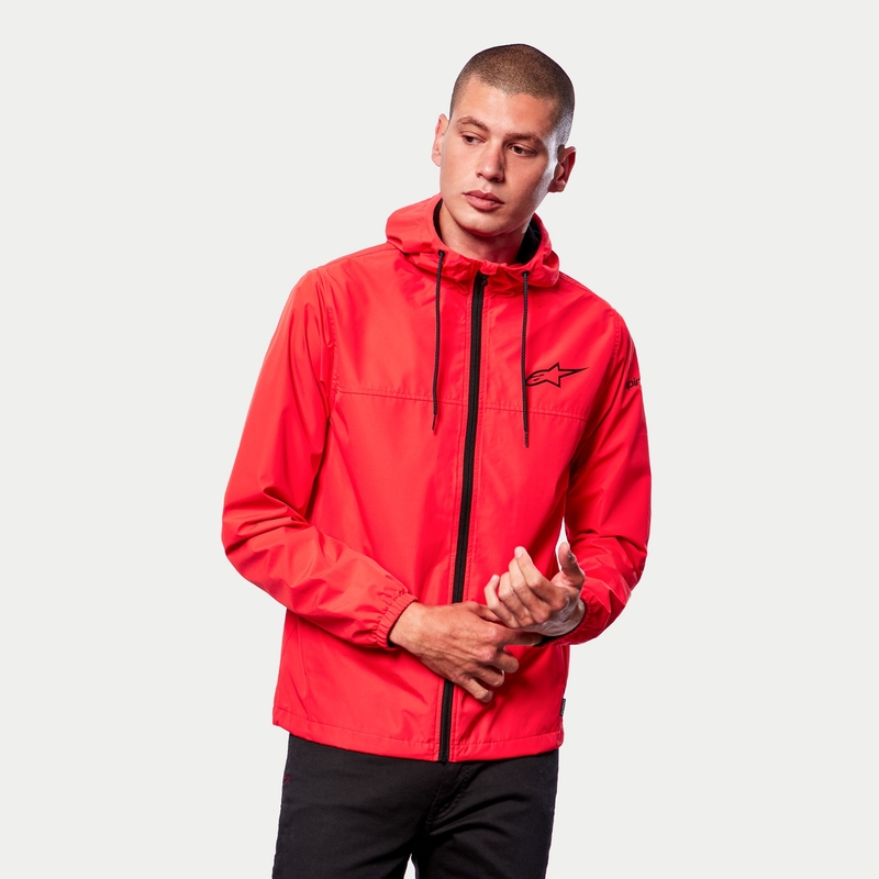 Alpinestars Treq Windbreaker kabát fluo-piros fekete