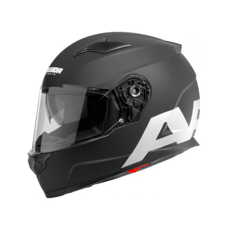 Cassida Apex Vision motorkerékpár sisak fekete matt fényvisszaverő szürke