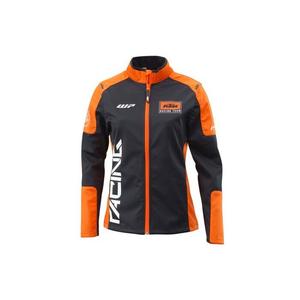 KTM Team női softshell kabát fekete-narancssárga