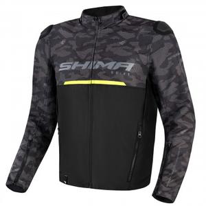 Shima Drift motoros kabát camo-fekete