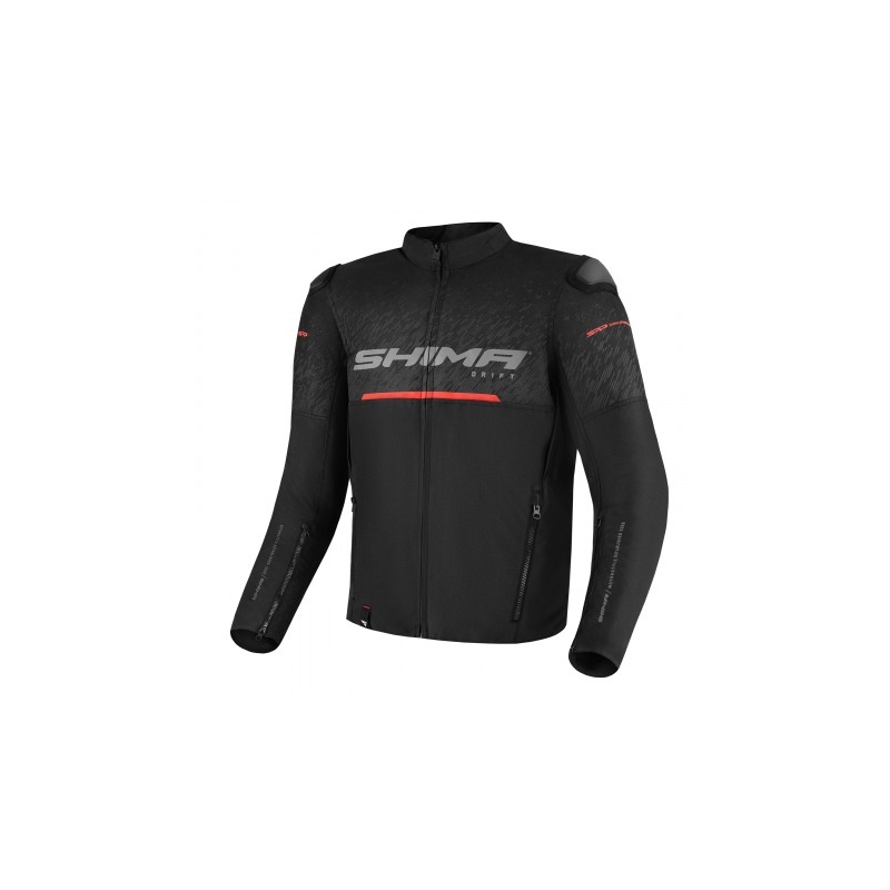 Shima Drift motoros kabát fekete