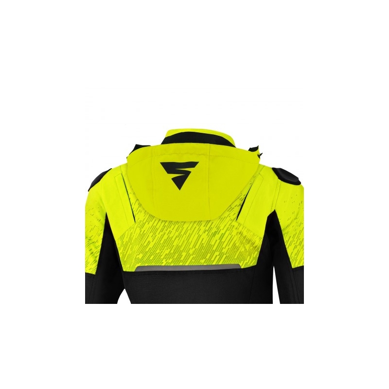 Shima Drift női kabáthoz kapucni fluo sárga
