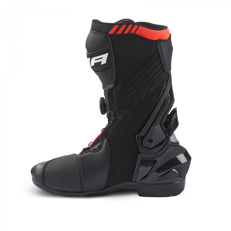Shima VRX-3 motoros csizma fekete-piros