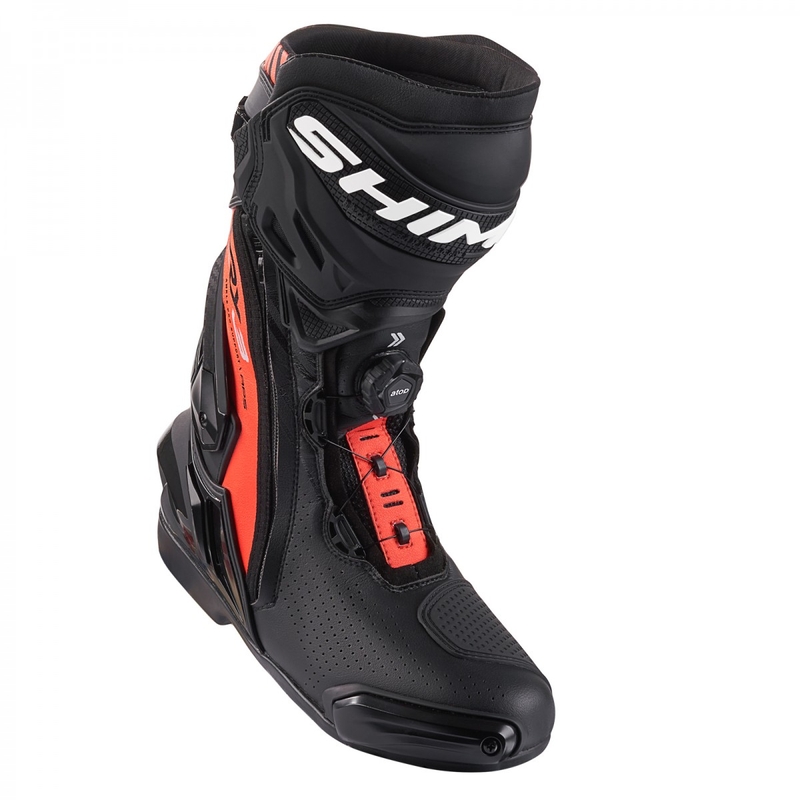 Shima VRX-3 motoros csizma fekete-piros