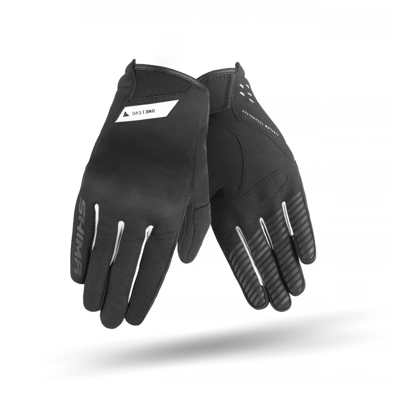 Shima One EVO motoros kesztyű fekete-fehér