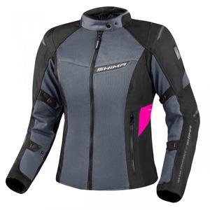 Shima Rush Vent 2.0 női motoros kabát fekete-rózsaszín