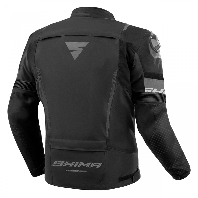 Shima Solid 2.0 motoros kabát fekete