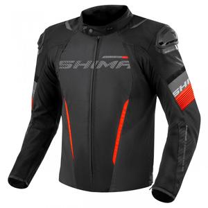 Shima Solid 2.0 motoros kabát fekete-piros